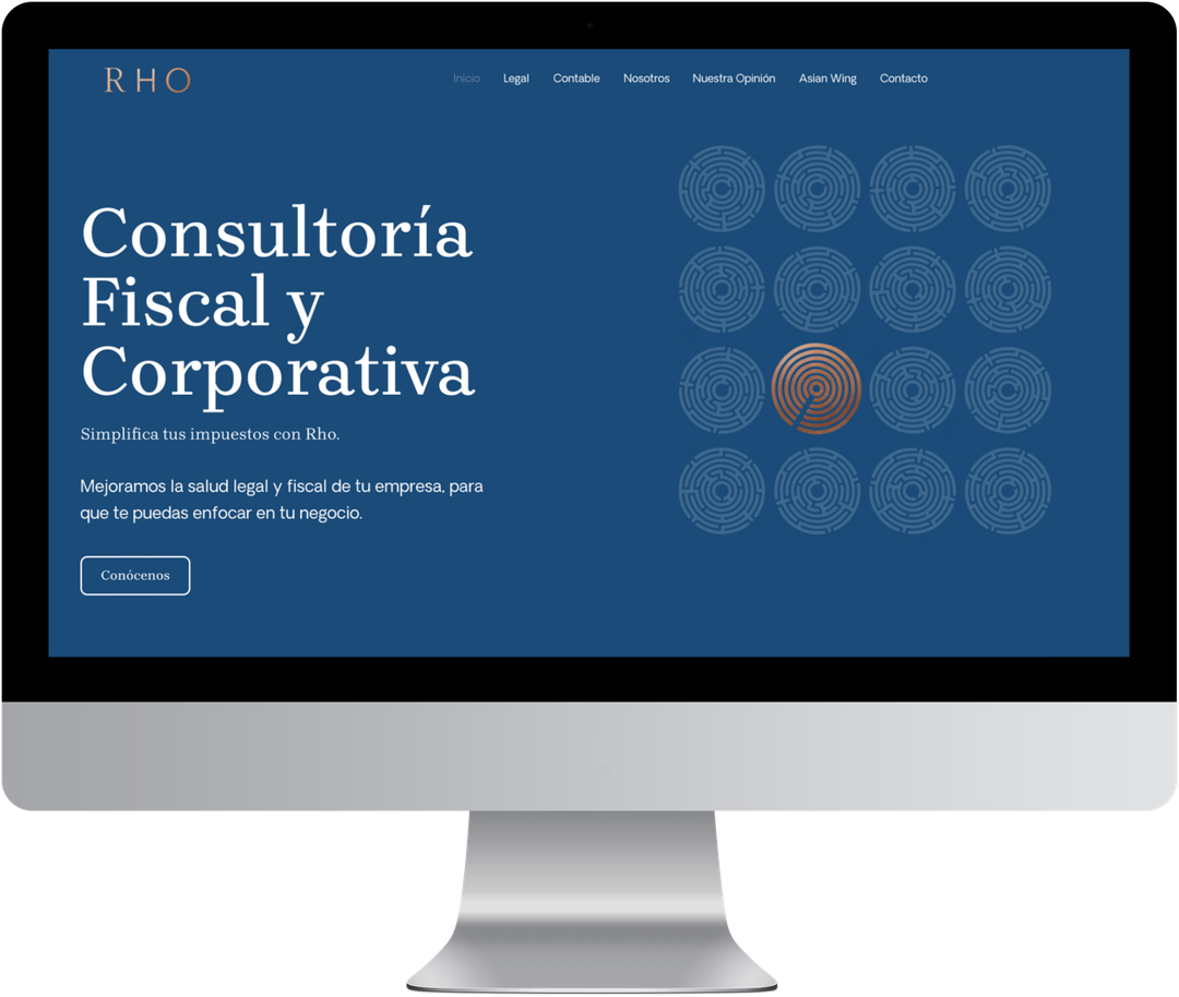 RHO Estabilidad Fiscal: captura histórica del proyecto